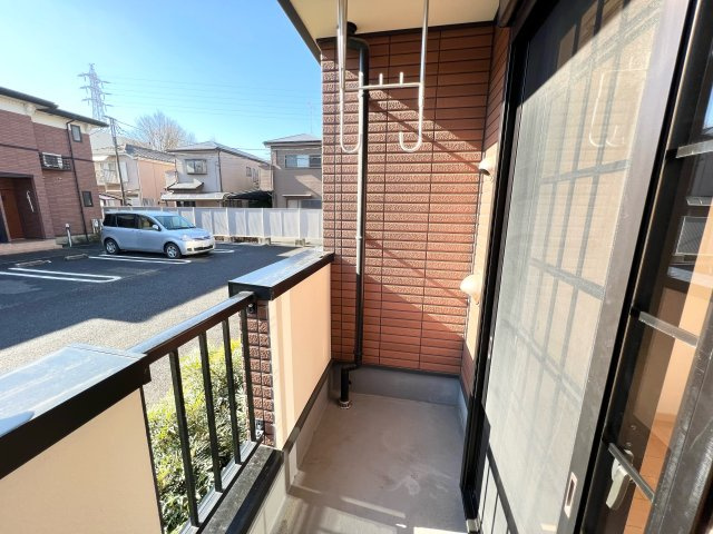 チェルシーテラスⅡのバルコニー|※別部屋参考写真