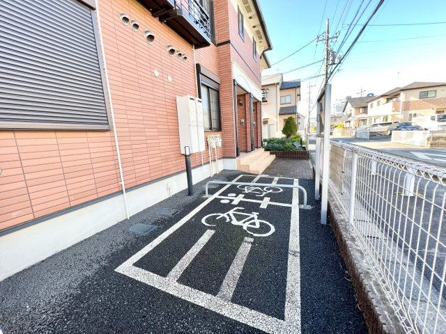 チェルシーテラスⅡの駐車場