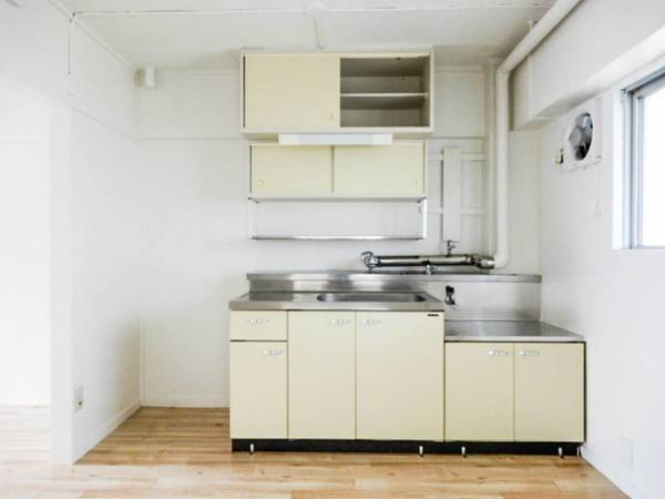 ビレッジハウス江戸川台4号棟のキッチン|ビレッジハウスの同一物件・同一タイプの間取りの写真です