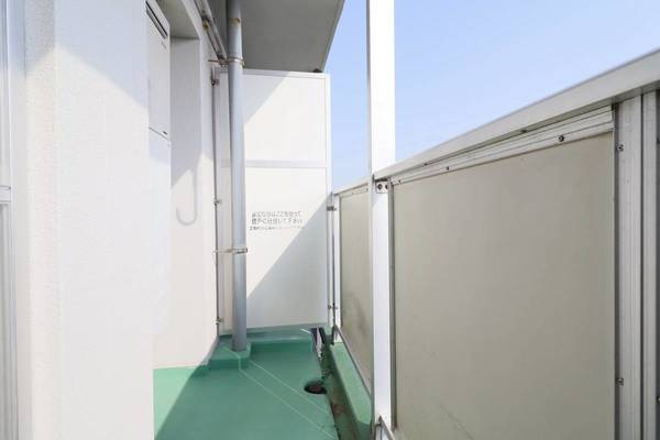 ビレッジハウス古和釜3号棟のバルコニー|ビレッジハウスの同一物件・同一タイプの間取りの写真です