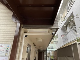 ベイルーム六浦B棟の設備|防犯カメラ完備