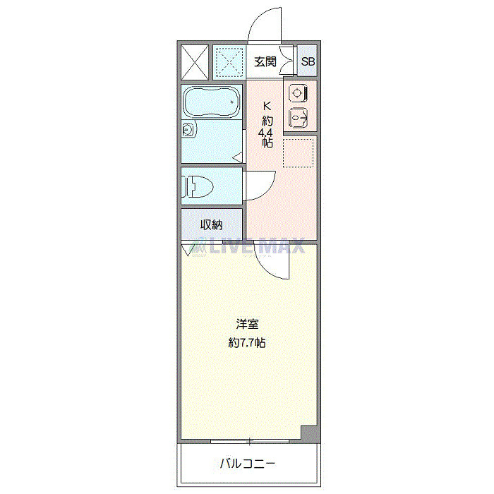 さくらマンションの間取り