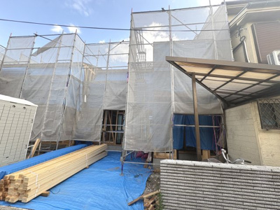 【外観】 | 七条御所ノ内西町　新築戸建　A号地 | 閑静な住宅地＆生活施設で小学校、病院、コンビニ、スーパー、銀行、郵便局も充実♪