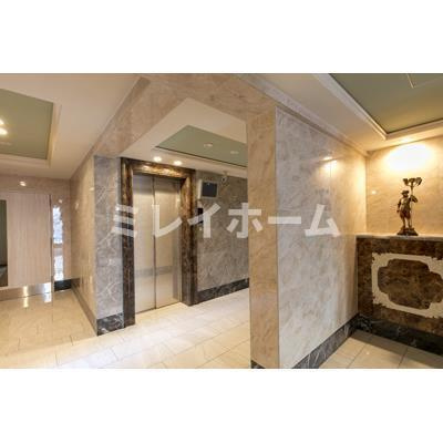 クイーンパレス品川大井のロビー