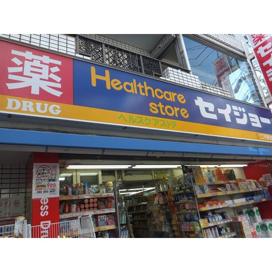 カメリアハウスの周辺|ドラックストア「セイジョー　二子新地店まで570ｍ」セイジョー
