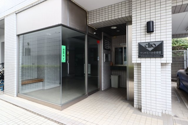 クリオ石川台壱番館のエントランス|清潔なエントランスです