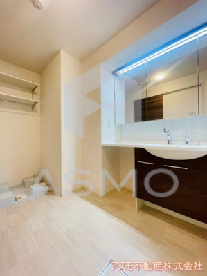 【洗面所】 | サウスメゾンサフィニア | 同マンション別部屋　参考写真