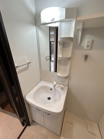 Luxe難波WESTの洗面所