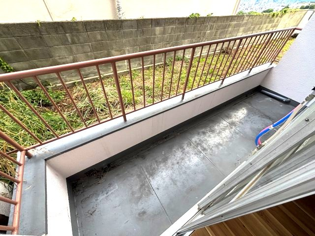 スリール住吉山手のバルコニー