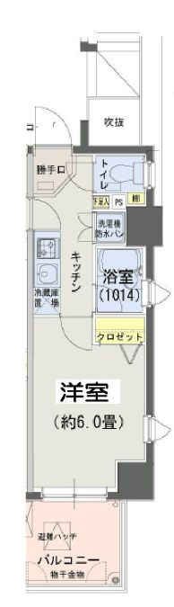 ロワール浅草花川戸の間取り