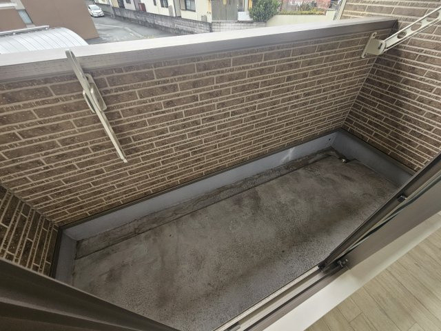 リュクス西明石Ⅱのバルコニー