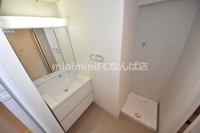 プラシード新町の洗面所
