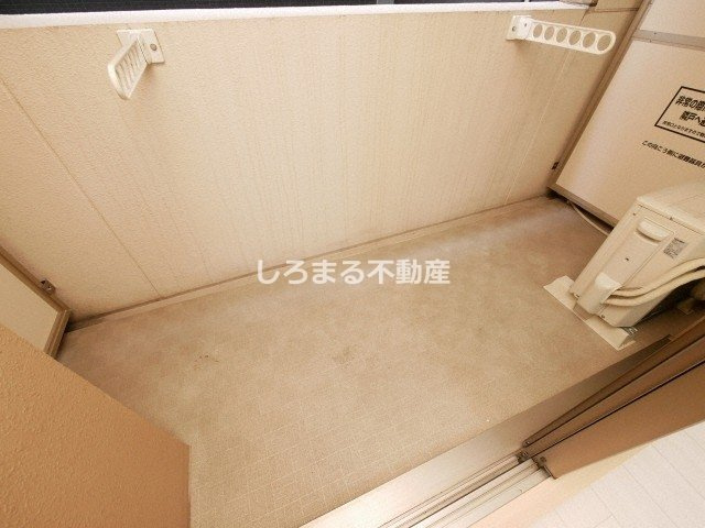 クレストコート難波サウスのバルコニー