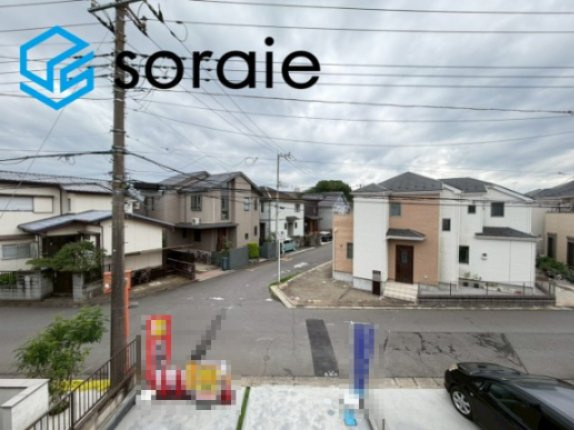 所沢市中新井22期　全2棟　新築戸建　ハートフルタウンの展望|令和8年6月9日撮影。