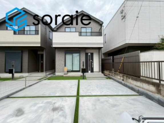 所沢市中新井22期　全2棟　新築戸建　ハートフルタウンの外観|令和8年6月9日撮影。