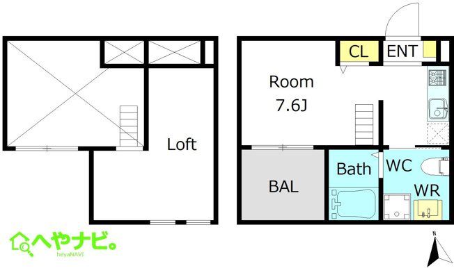 【間取り】 | Haus Ruhe 高畑