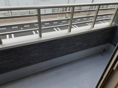 【バルコニー】 | ファンド今宿Ⅱ | 陽当たり良好なバルコニーです
