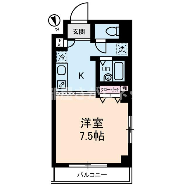 メゾンヌーヴェルの間取り