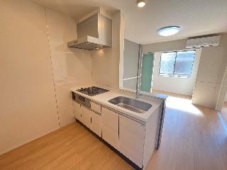 仮）江南市前飛保町　新築アパートのキッチン|システムキッチン（イメージ）
