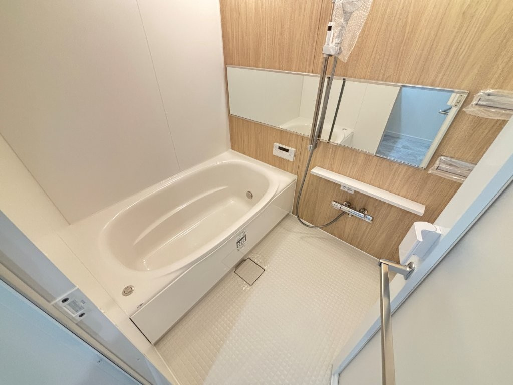 ザ・シーン城北アストロタワーの浴室|コンパクトで使いやすいお風呂です