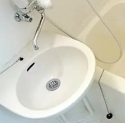 フラワーハイツの洗面所