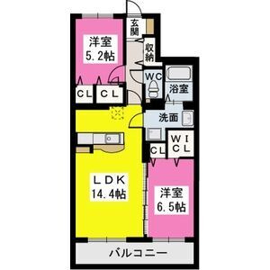 【間取り】 | プリマヴェーラ伊都　★プライスホームなら仲介手数料が0円です！★