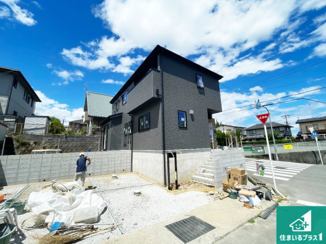 南河内郡千早赤阪村小吹　第1期　新築一戸建ての外観|現在の進捗状況です！順調に作業進行中、完成が待ち遠しいです！詳細の間取り等、お気軽にお問い合わせください！