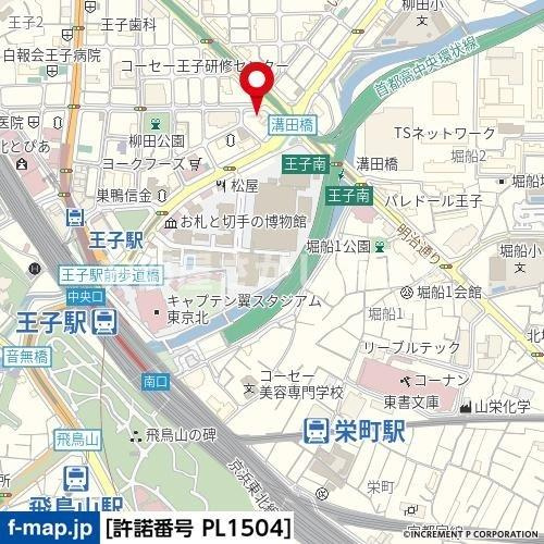 レガロ飛鳥山【おとり物件なし】#学生・社会人にオススメ！初期費用分割払いOK！の地図