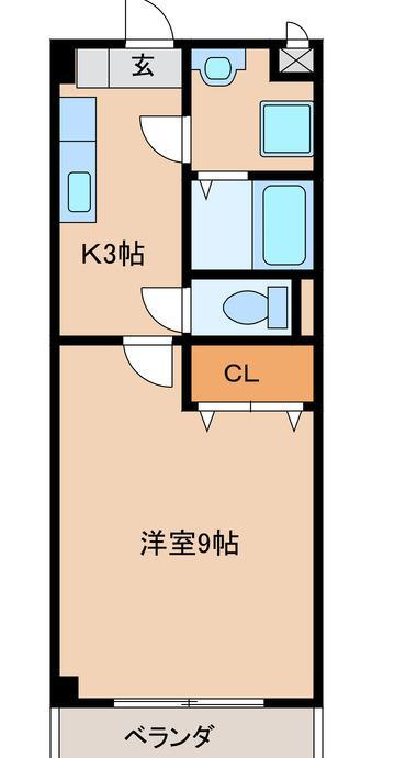 グリーン花水木Ⅲの間取り