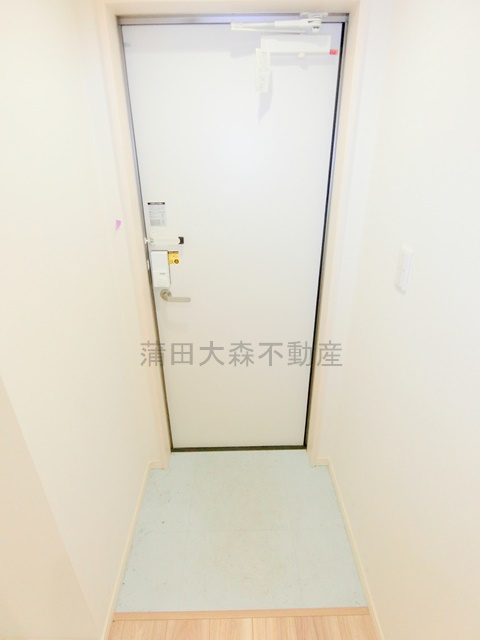 ソレイユ多摩川の玄関