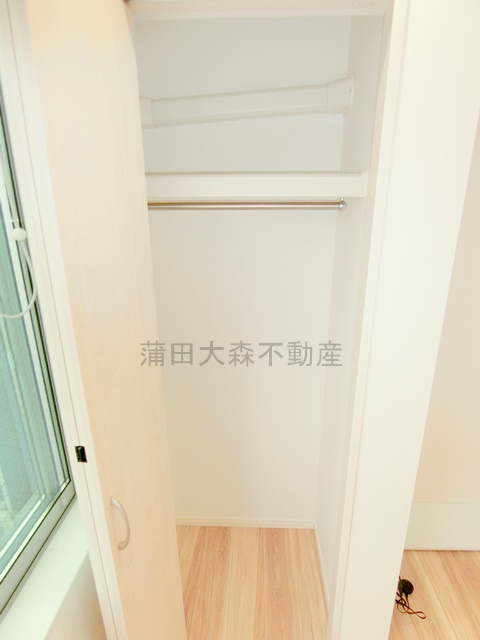 ソレイユ多摩川の収納|収納　クローゼット