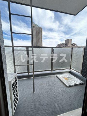 アーバングリーン兵庫ステーションフロントのバルコニー