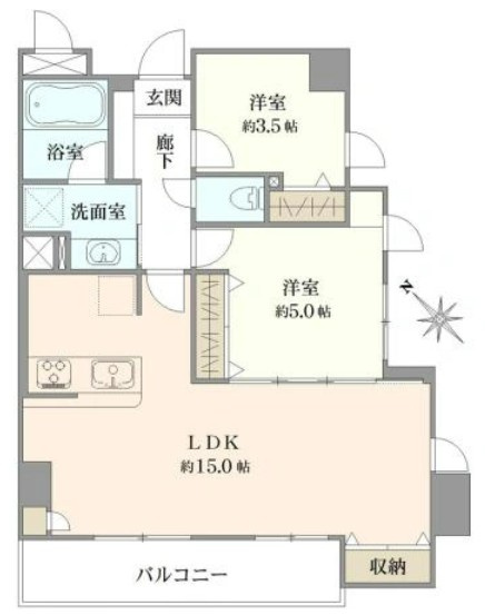 【間取り】 | モリス大井町南