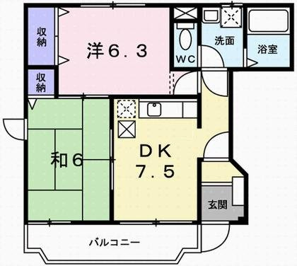 シャルマンミキの間取り