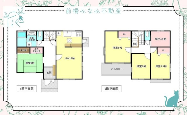 【中古】前橋市茂木町　４LDK＋S