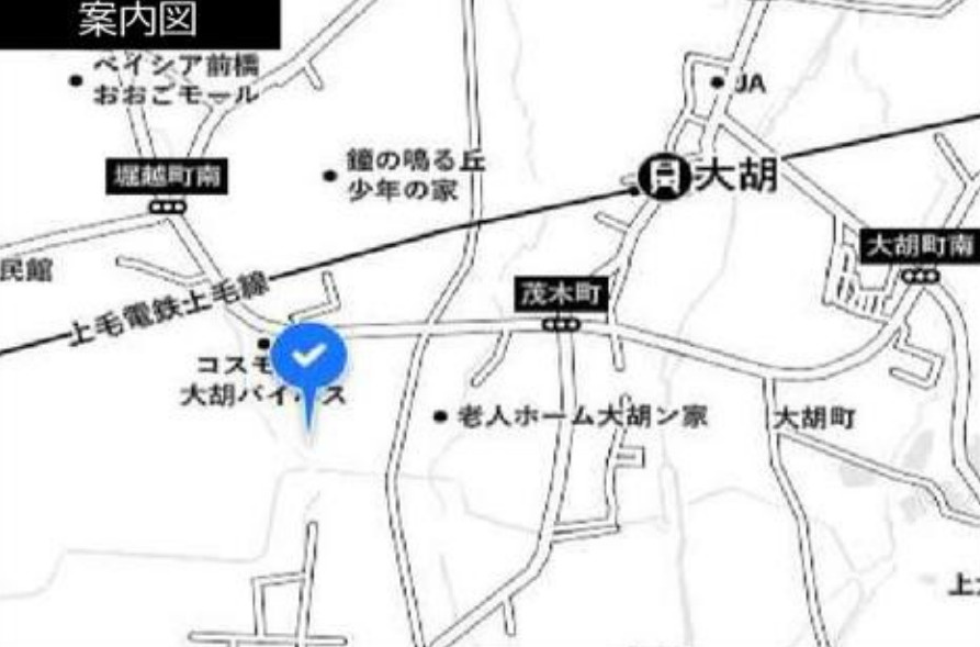 【中古】前橋市茂木町　４LDK＋Sの地図