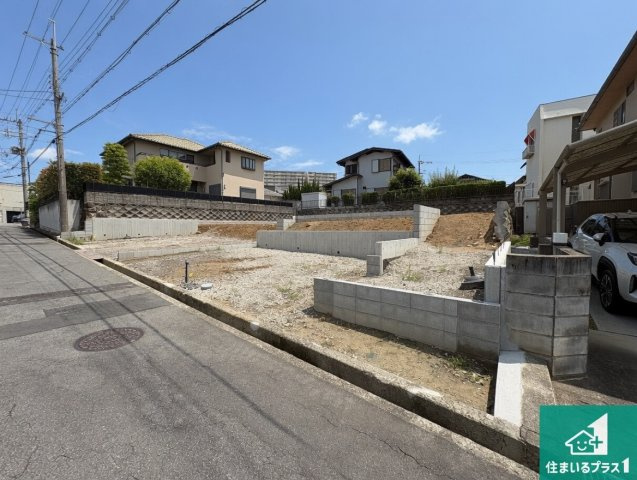堺市南区若松台　新築一戸建ての外観|現在建築中！落ち着いた街並みで新生活を始めることが出来そう！周辺の物件も併せてご紹介させて頂きます！