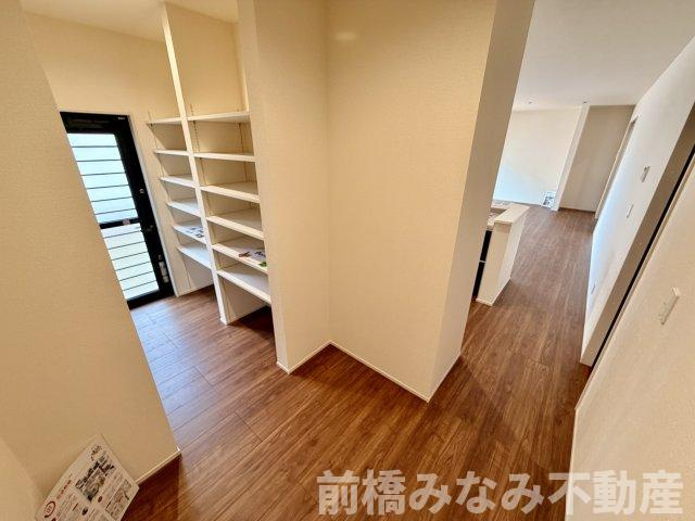 【新築】前橋市樋越町第4　３号棟(全６棟)　リーブルガーデン　新築建売分譲の収納|収納のためのスペースです