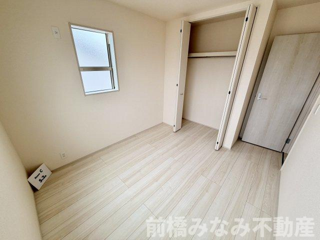【新築】前橋市樋越町第4　２号棟(全６棟)　リーブルガーデン　新築建売分譲の洋室|広々とした洋室です
