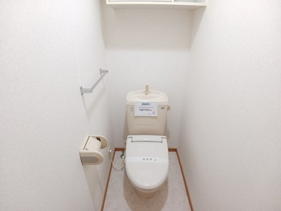 【トイレ】 | サニータウン曽根Ｂ | 清潔感のあるトイレです