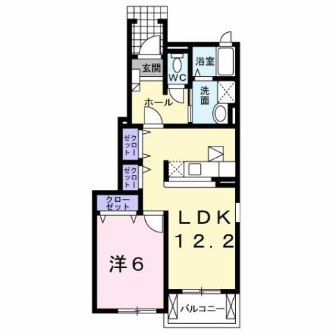 【間取り】 | サニータウン曽根Ｂ