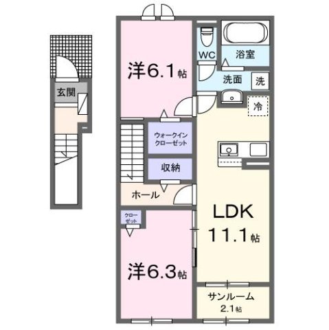【間取り】 | レザンヒル　上の原