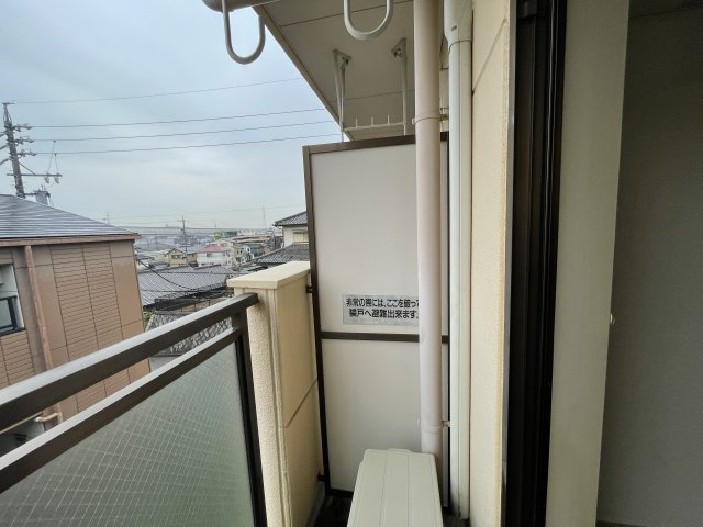 サニーハイツMAのバルコニー|別部屋同一間取りのお写真となります。