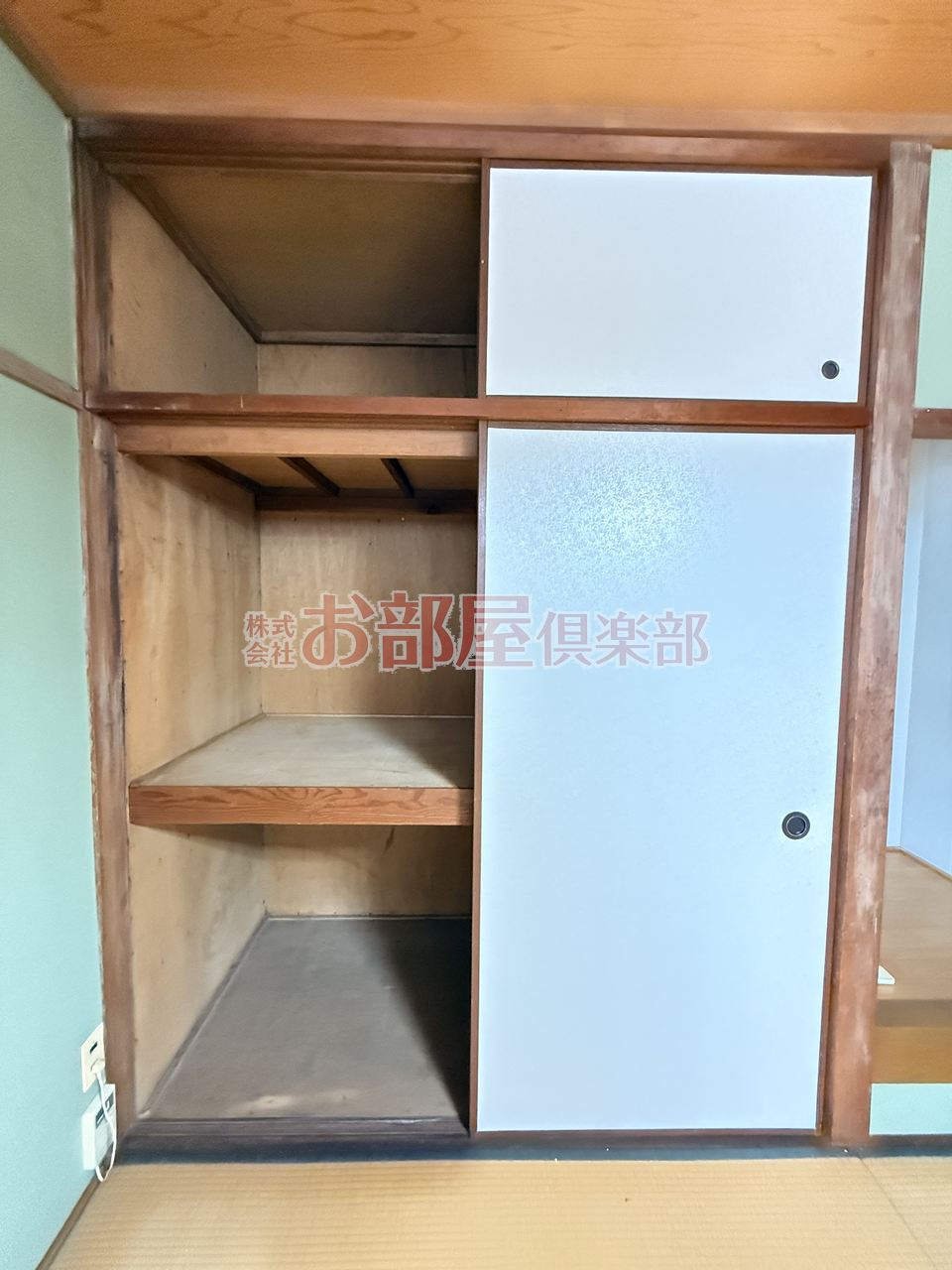 荒木町白口貸家の収納|収納豊富です