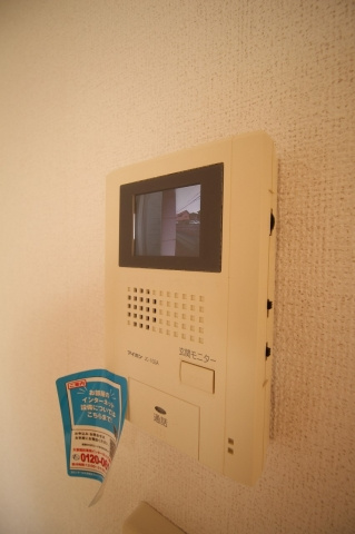 デスパシオ　Ａ棟のセキュリティ|カメラ付インターホンです