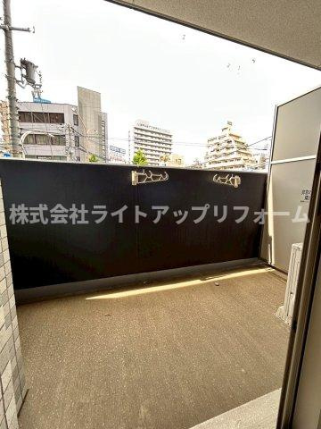 エスリードレジデンス神戸兵庫駅前のバルコニー
