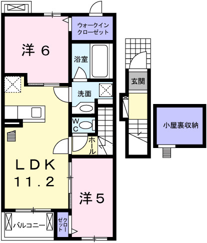 ファイン　コルソⅤの間取り