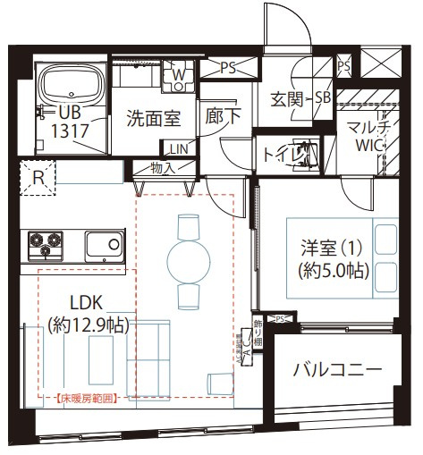 【間取り】 | イニシアイオ杉並和泉