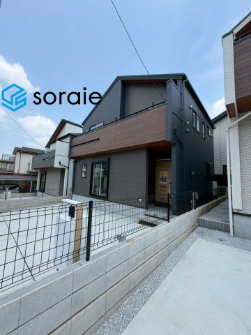 狭山市水野　全3棟　新築戸建の外観|7/16　撮影