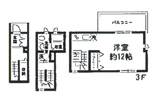 【間取り】 | メゾン桜坂 | 間取りです。